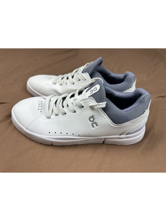 On Running THE ROGER Advantage Sneakers White Gray Grey Men\'s Shoes Size 8.5 M main image 13